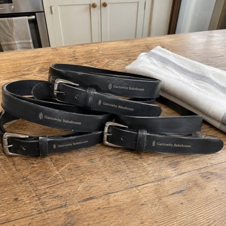 Custom leather belts for small business