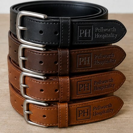 Customized leather belts for corporate gifting