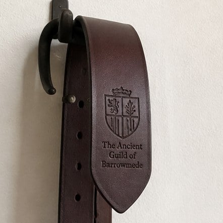 Embossed Logo Belts