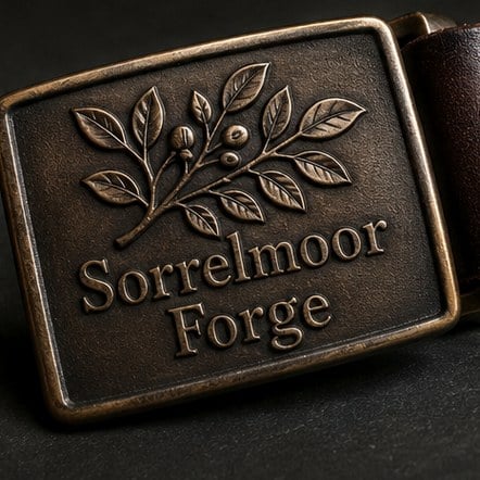 Leather belts with logo printing